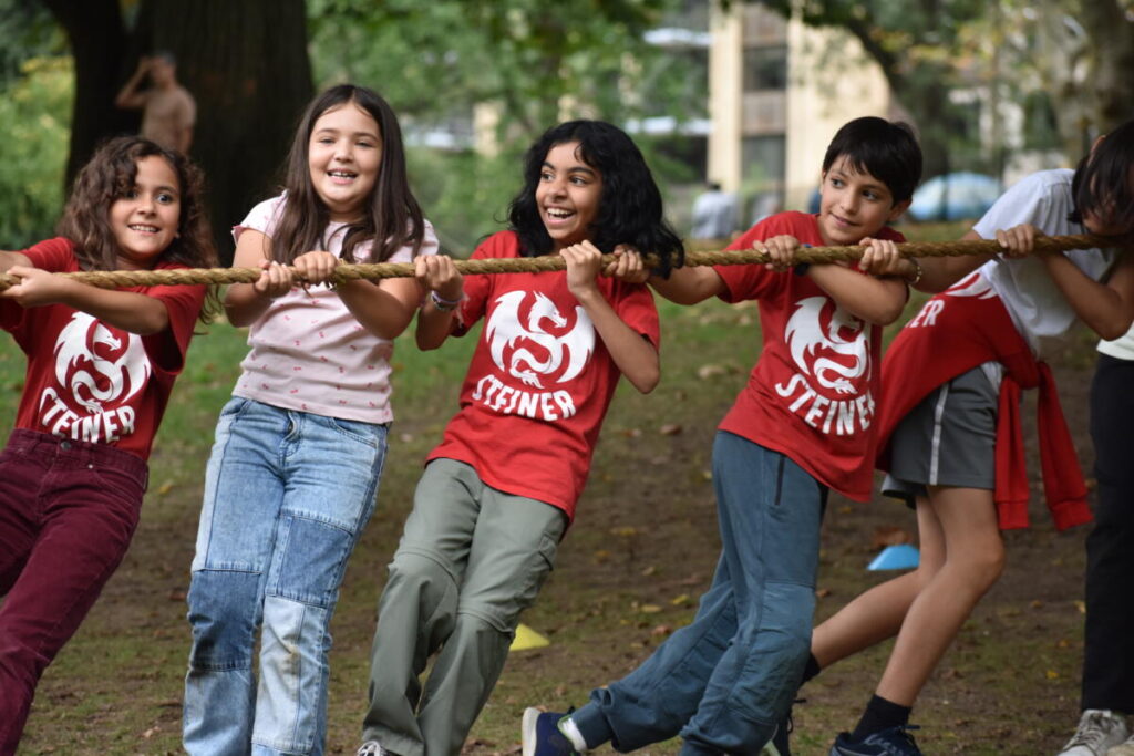 We have the Michaelmas festival in September: the image of Michael is one of hope and courage that helps us remember that when we unite together, we can overcome things that we cannot possibly do on our own.